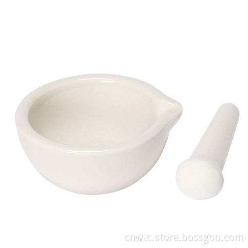 Hot Selling Laboratory Ceramic Mortar with Pestle: Premium Porcelain Ceramic Mortar and Pestle Set